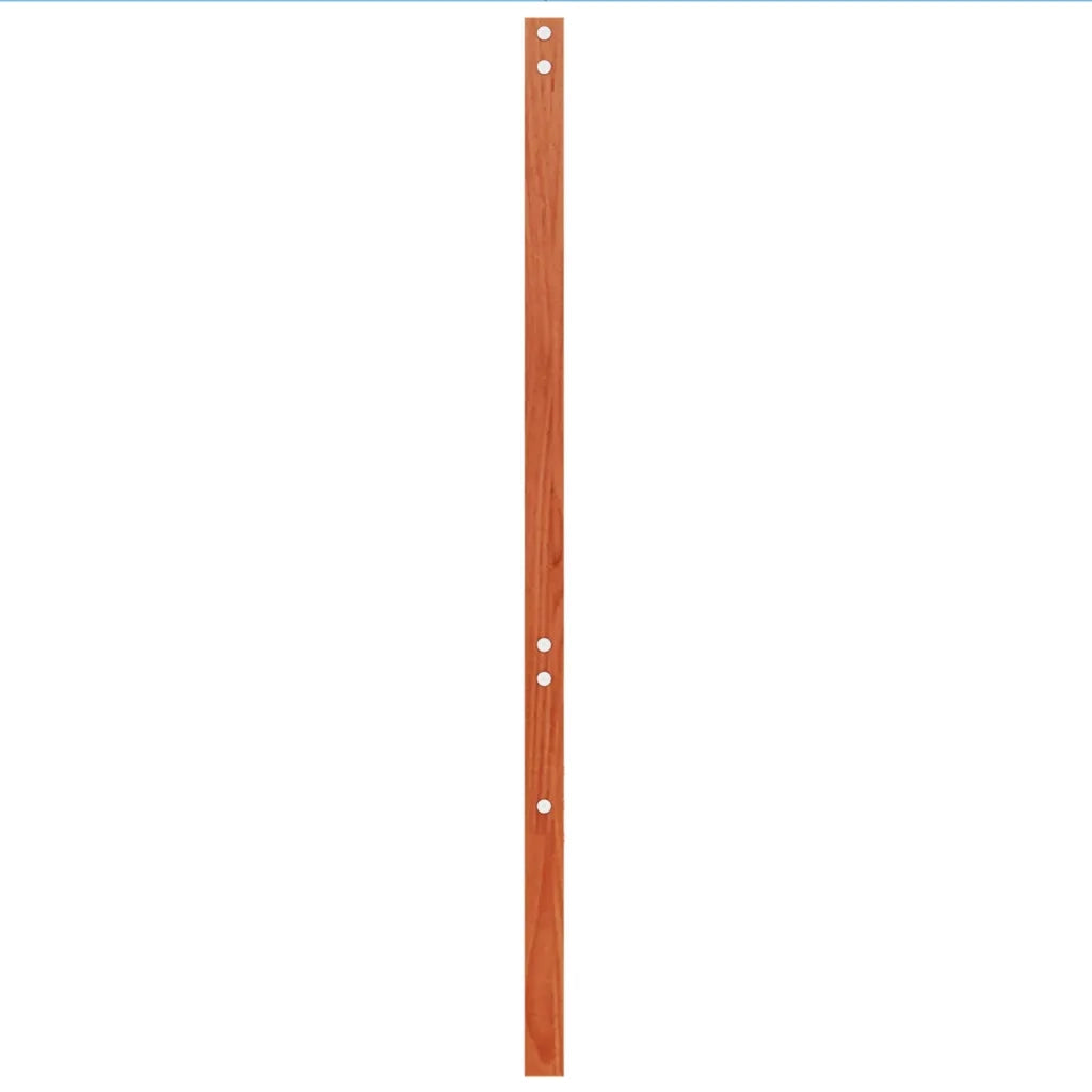 Testiera | Testata Marrone Cera 100 cm in Legno Massello di Pino