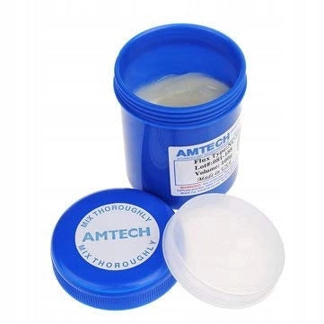 Gel Saldante Amtech NC-559-ASM – No-Clean con UV, 100g | Consistenza Gel, Facile Applicazione