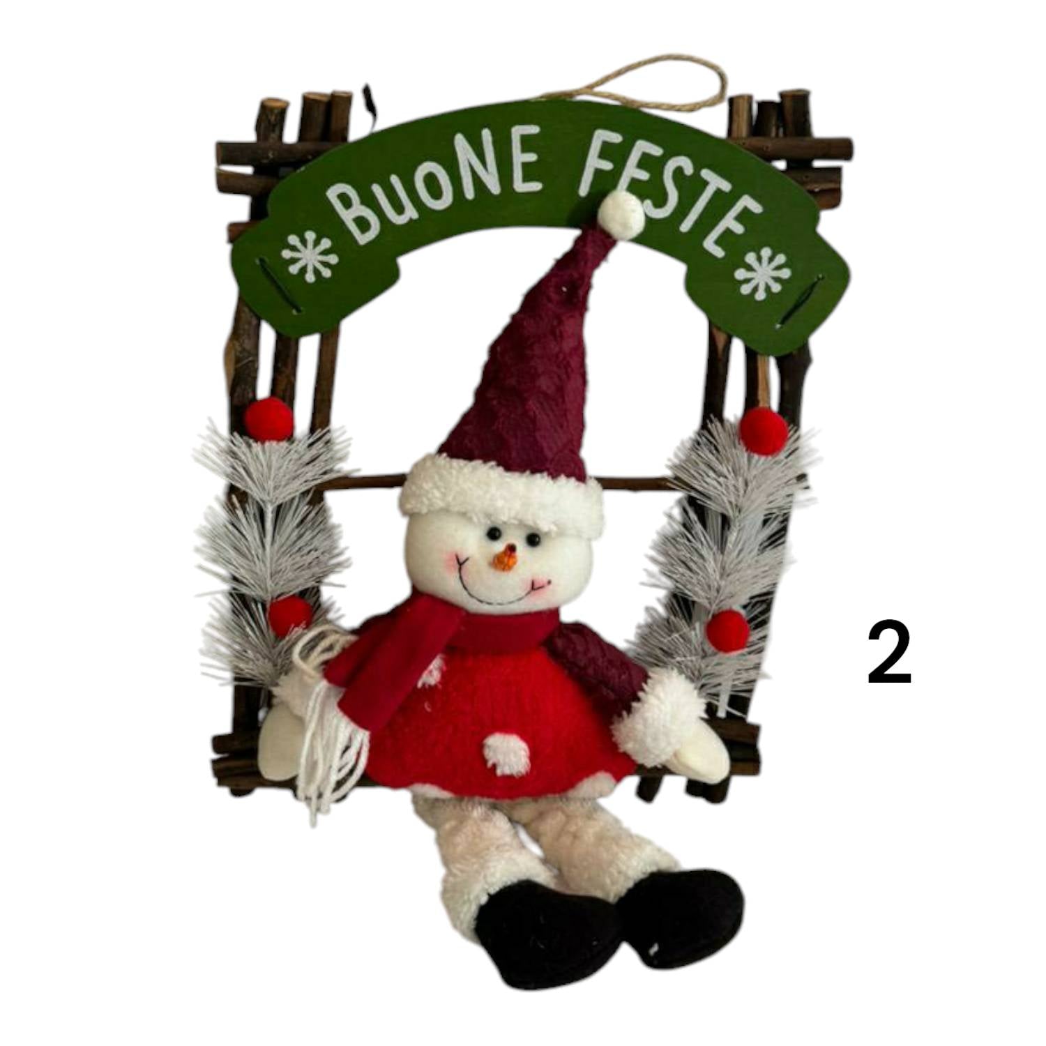 DIETROPORTA TEMA NATALIZIO H50x25