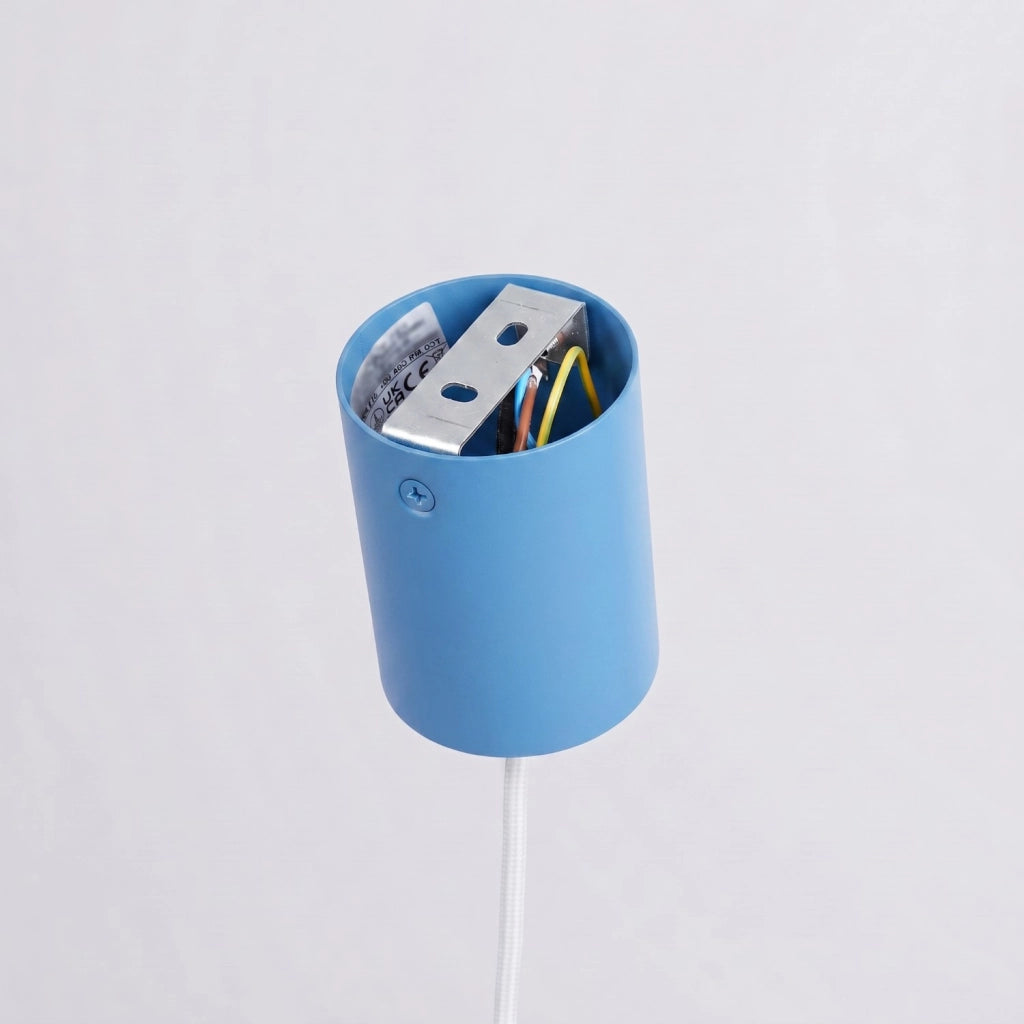 Lampada a sospensione NOX 25 azzurro