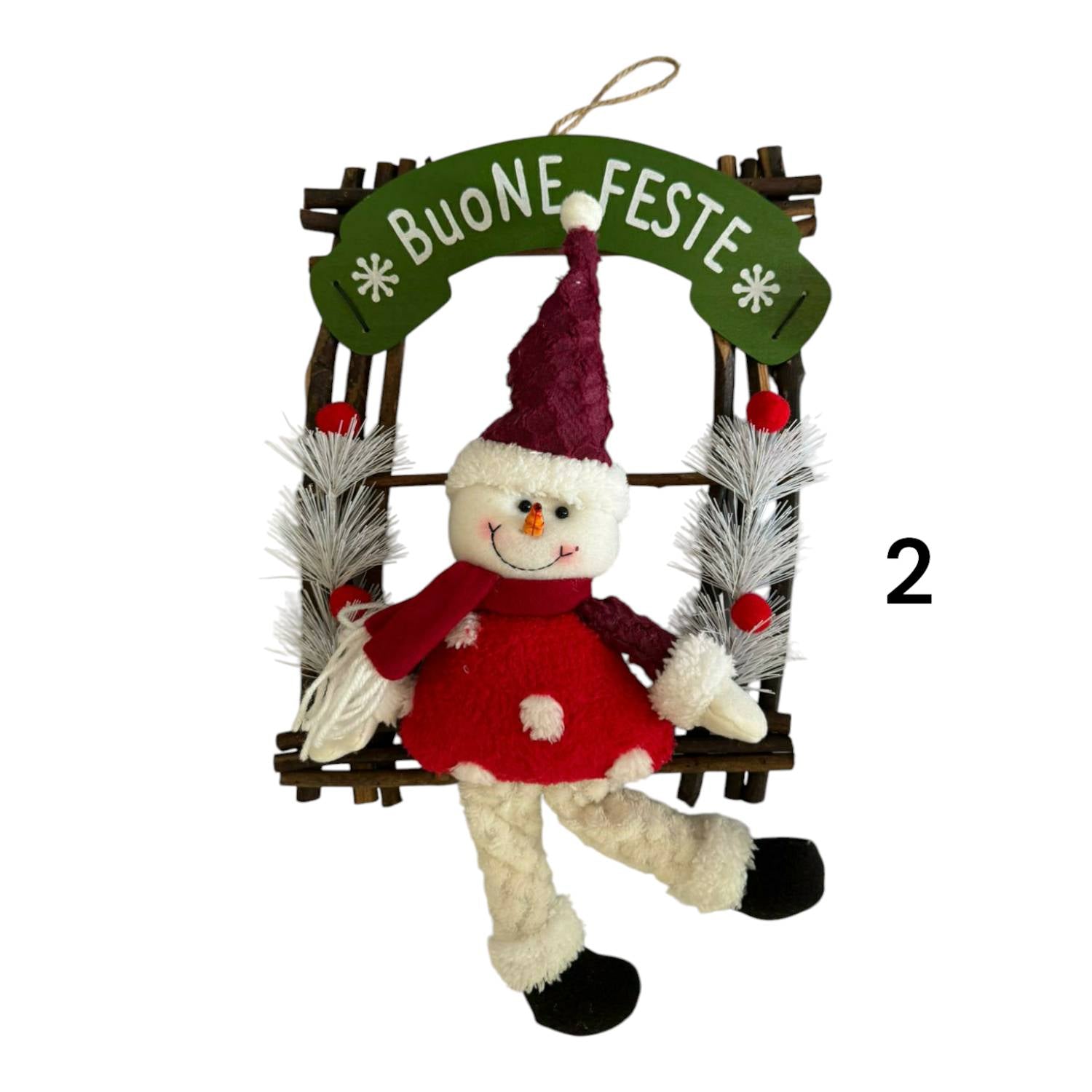 DIETROPORTA TEMA NATALIZIO H50x25