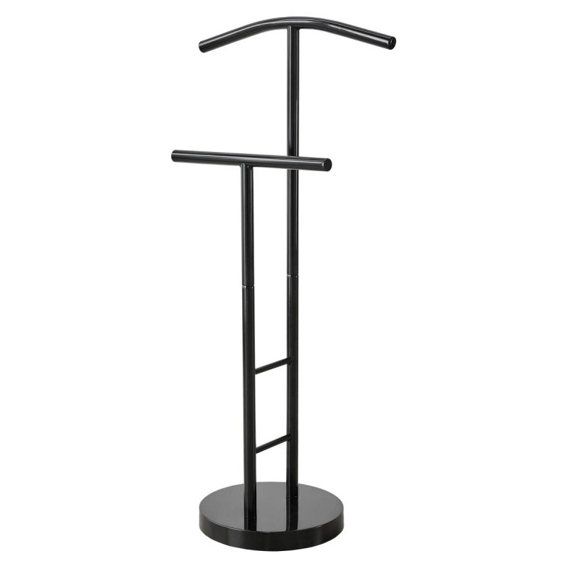 Indossatore Rex In Metallo Nero Dimensione 48x28x104cm