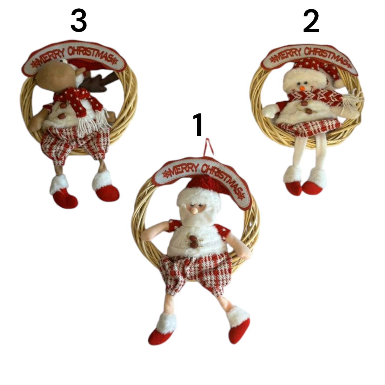 DIETROPORTA TEMA NATALIZIO H55x33