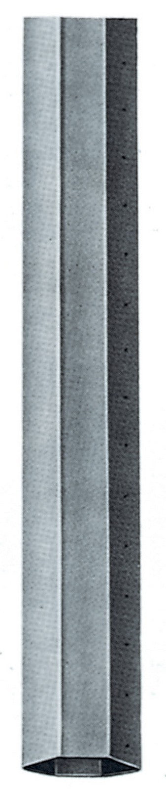 rullo ottagonale zincato spessore 5/10 diametro mm.60xml.2,2 cod:ferx.1504