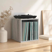 Scatola per album in vinile Sonoma grigio 37 x 36,5 x 38 cm 8012852