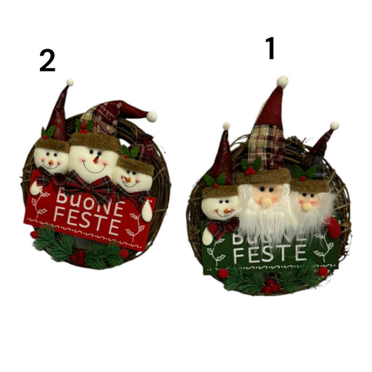 DIETROPORTA TEMA NATALIZIO H48x35