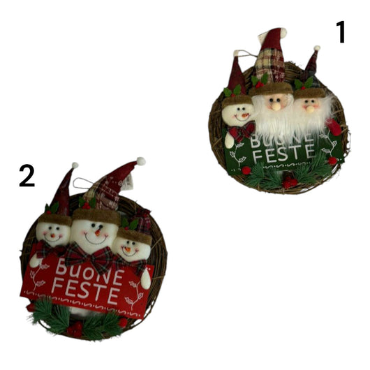 DIETROPORTA TEMA NATALIZIO H48x35