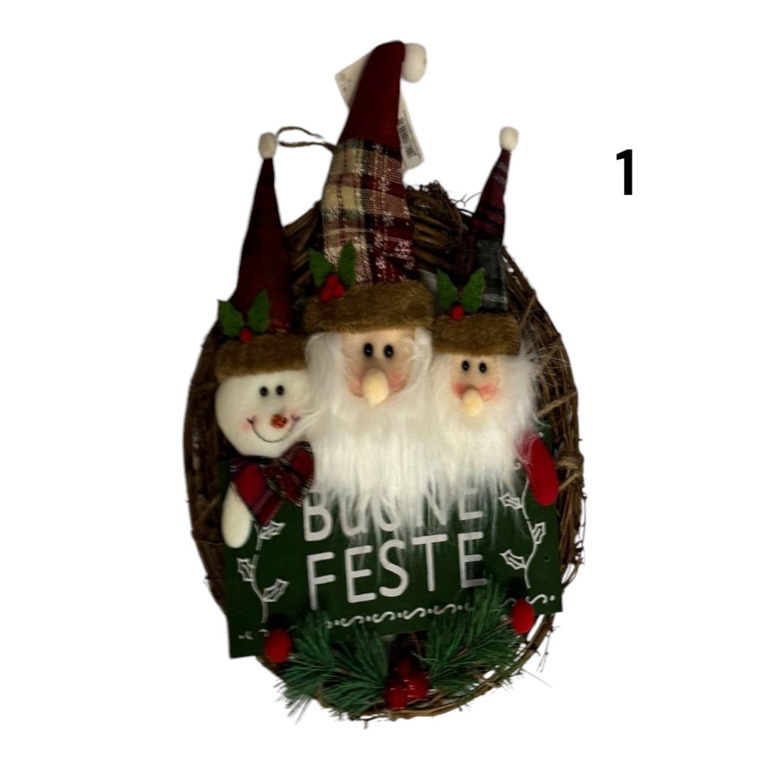 DIETROPORTA TEMA NATALIZIO H48x35