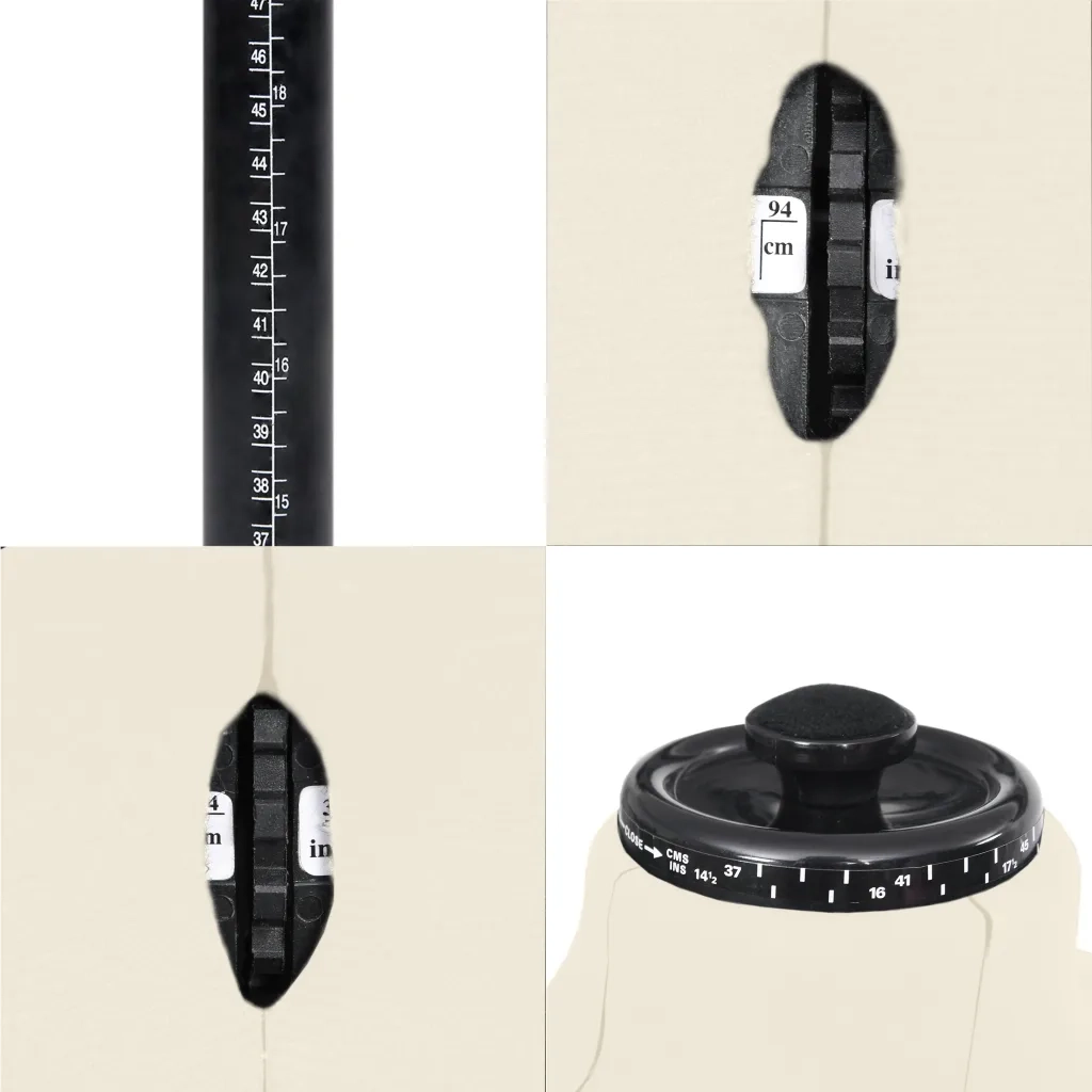 Manichino Maschile Regolabile Crema Taglia 37-45 CFW7868297
