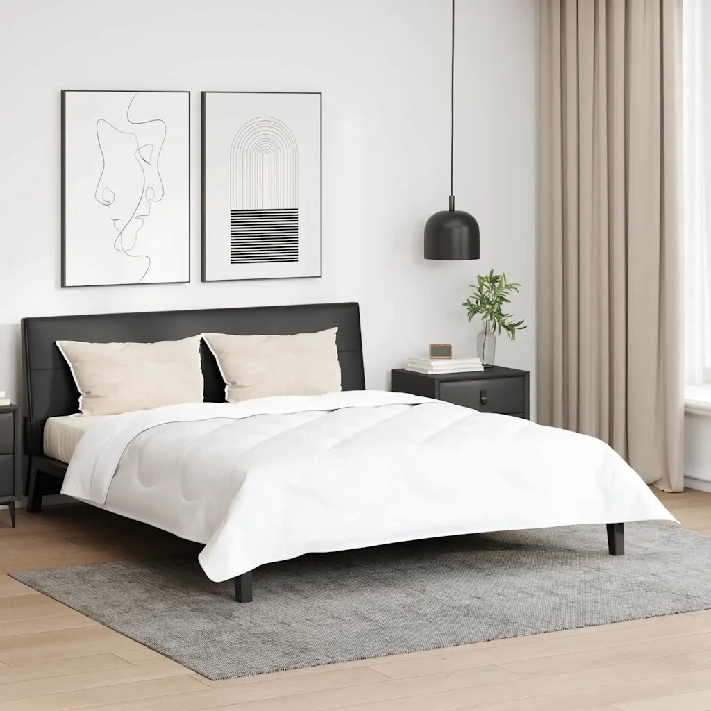 Cuscino con cuscino 2 pz Bianco 40 x 80 cm Cotone CFW2490458