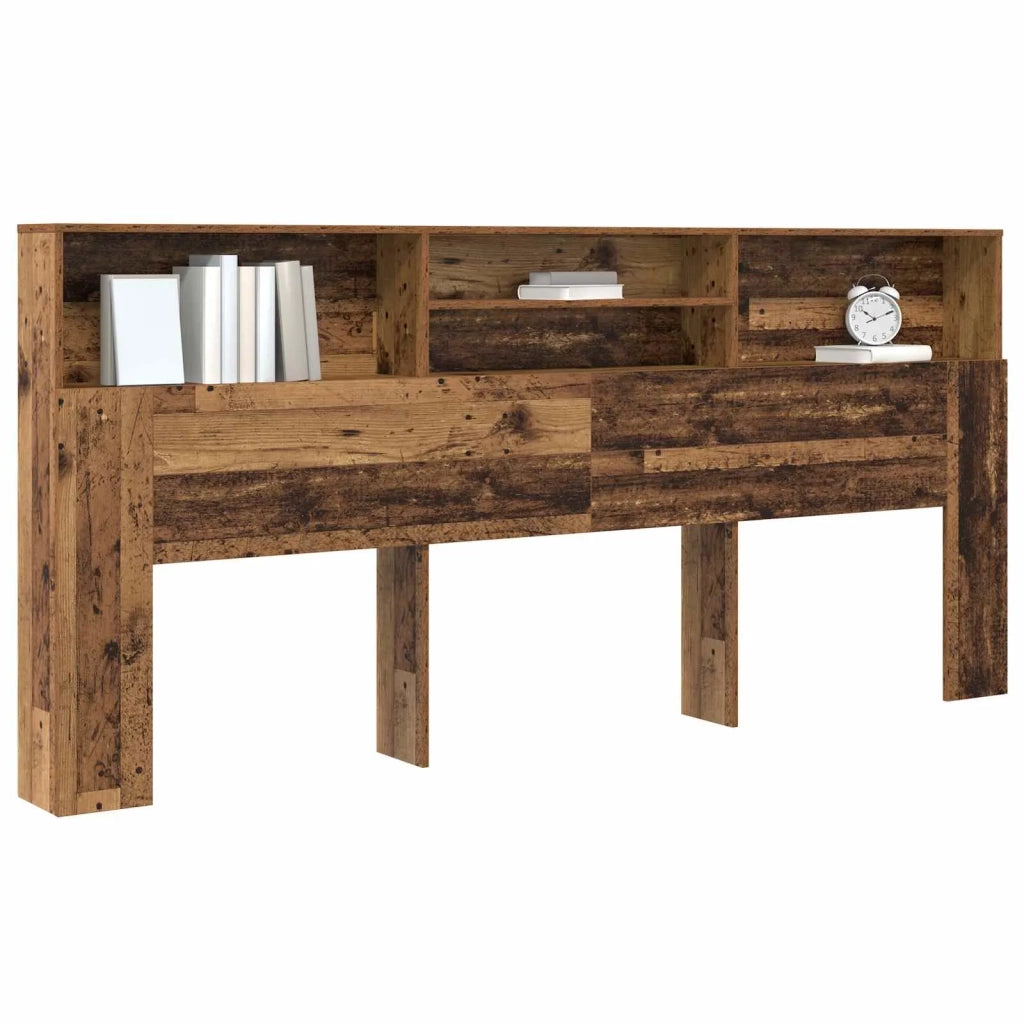 Testata del letto Legno vecchio 220 x 19 x 101,5 cm 879447