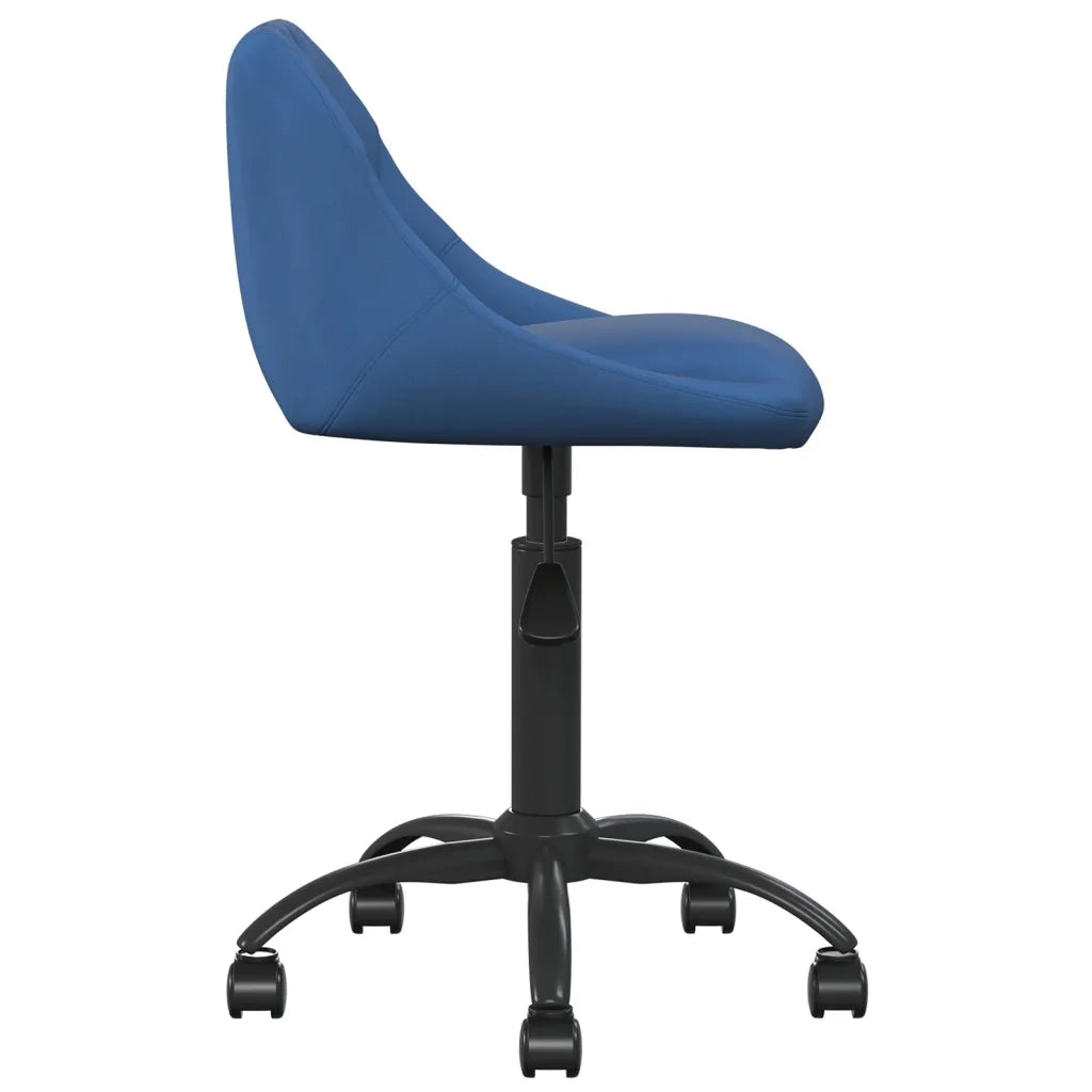 Sedia da Ufficio Blu in Velluto cod mxl 57009