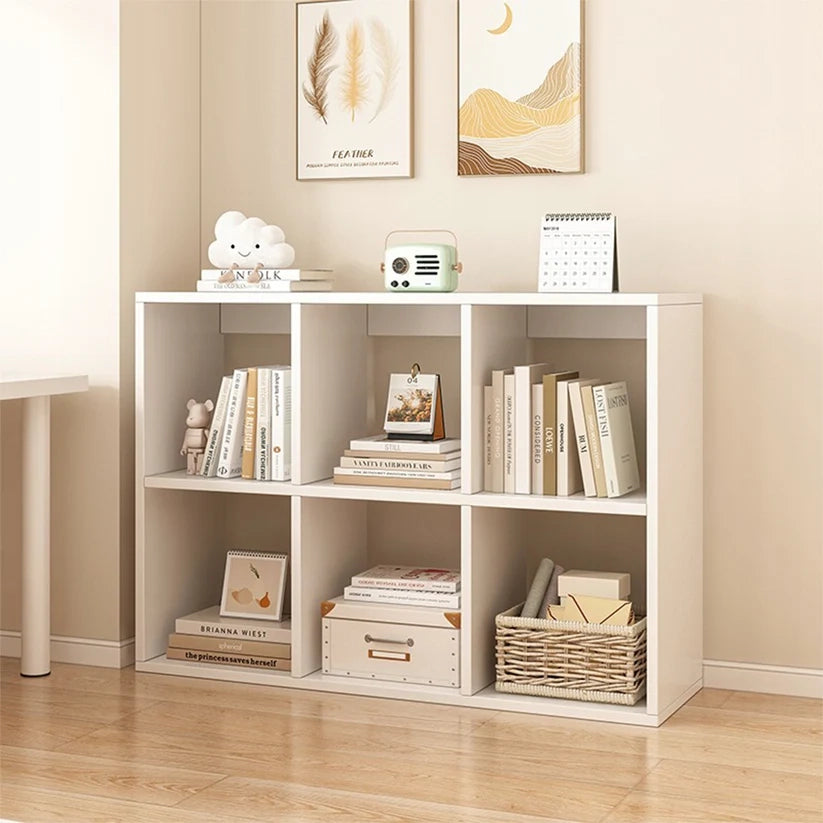 Scaffale per Libri Bianco 100x67x30 cm Ideale per Ogni Ambiente