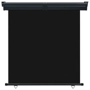 Tenda da Sole | Tenda laterale | Tendalino Laterale per Balcone 165x250 cm Nero