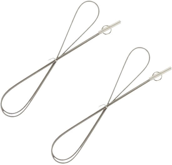 Spazzola per drenaggio 150cm - Spazzola a tubo - Spazzola a setole in nylon - Spazzola per filtro acquario - Spazzola per pulizia - Adatto per tubi di 8-10mm - Spazzola per tubi