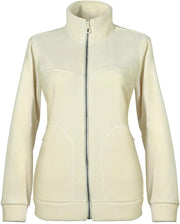 Giubbotto da donna in polarfleece, con chiusura a lampo continua, con manica con chiusura a lampo in fleece soffice, stagione autunno-inverno, morbido, leggero, anti-pilling, interno caldo e accogliente