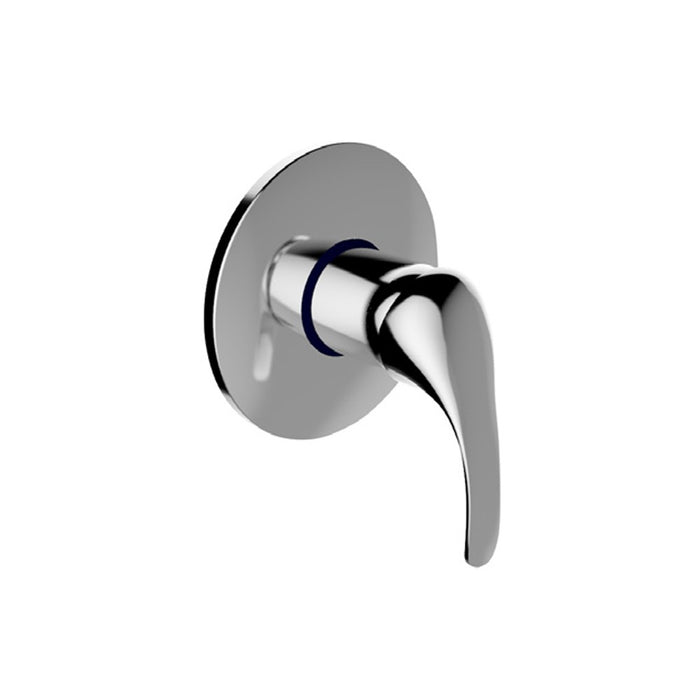 Miscelatore incasso doccia serie eva, finitura cromata