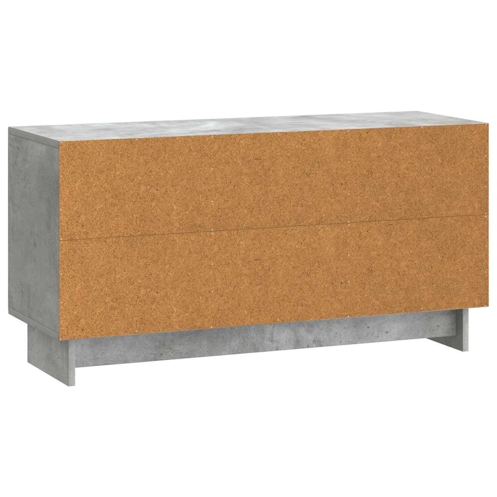 Mobile TV Grigio Cemento 99 x 34,5 x 50 cm Legno ingegnerizzato 894028