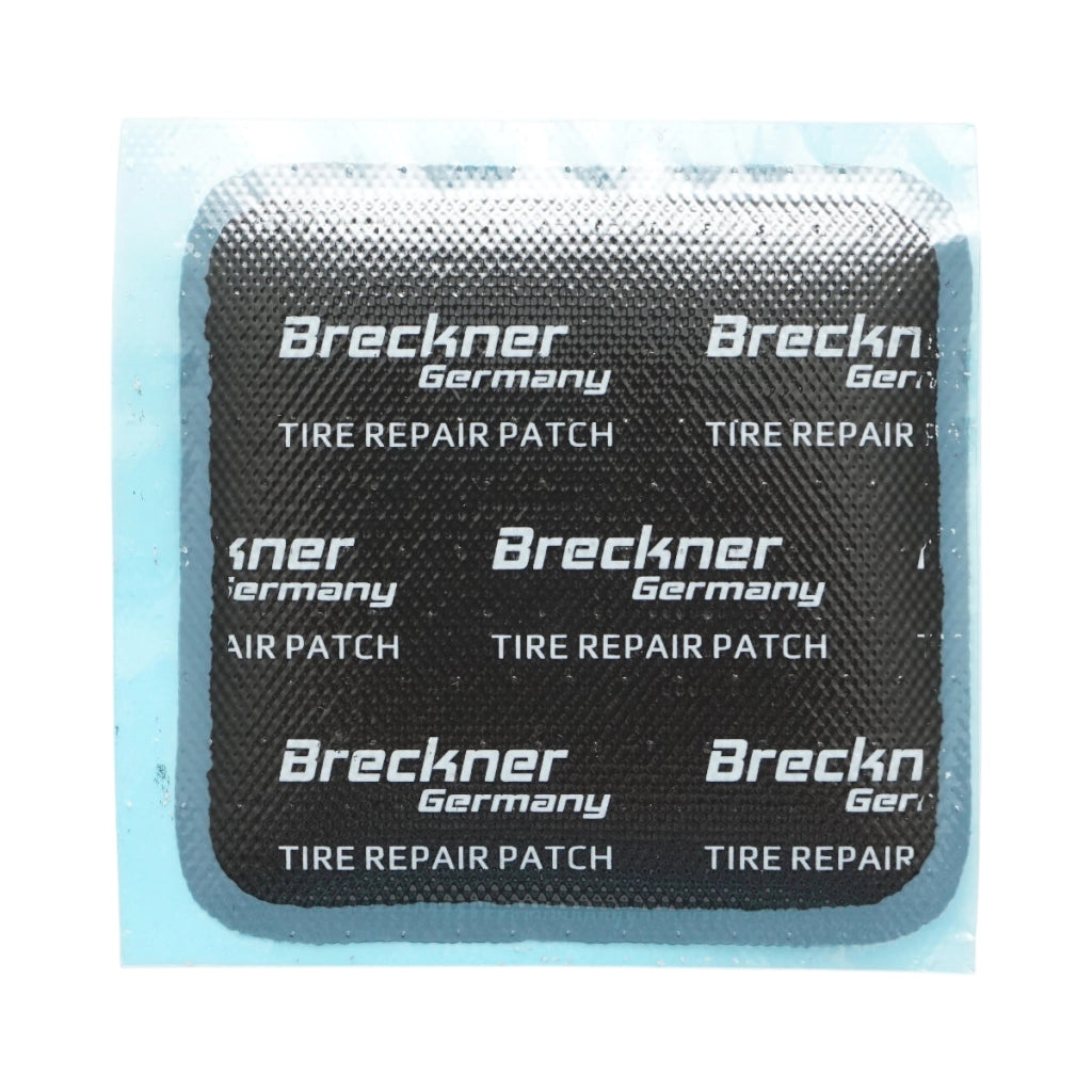 Toppe vulcanizzanti quadrate 70x70mm universali per camere d'aria 25 pz/set Breckner Germany