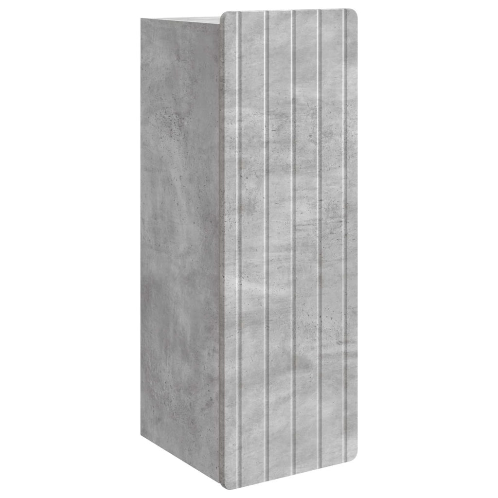 Mobiletto a muro Grigio Cemento 33 x 34,5 x 94 cm 898248