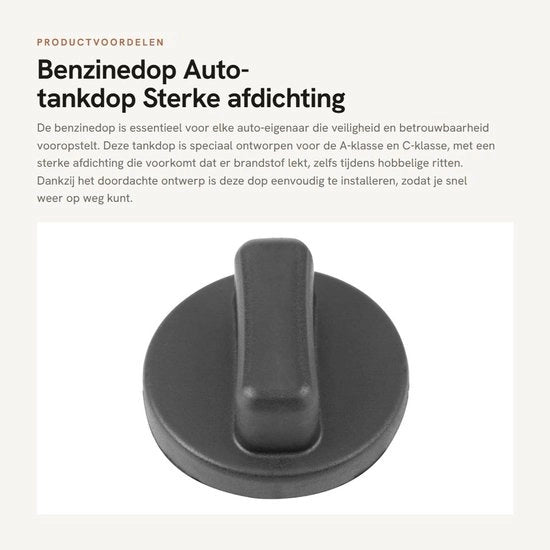 Dop auto per serbatoio di benzina - Afdichting sterke - Facile da installare - Resistente alla ruggine - Leggero - Materiali di alta qualità