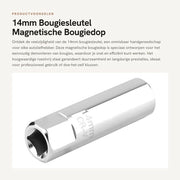 Chiave a batteria 14mm - Magnetica - Acciaio Inossidabile - Duratura - Resistente alla Corrosione - Imprigionata all'Acqua - Cassetta per Batterie