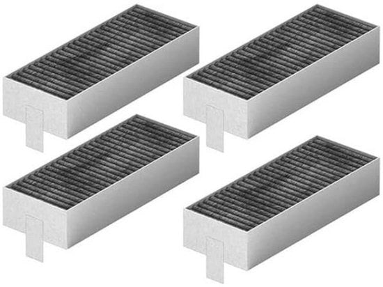 4 filtri attivi a carbone attivo per aspirapolvere Siemens HZ9VRCR0 17004796 / Bosch HEZ9VRCR0 17004805 / Neff Z821VR0 17004806 / Gaggenau CA282111 / Constructa CZ9VRCR0, filtro di ricircolo sostitutivo