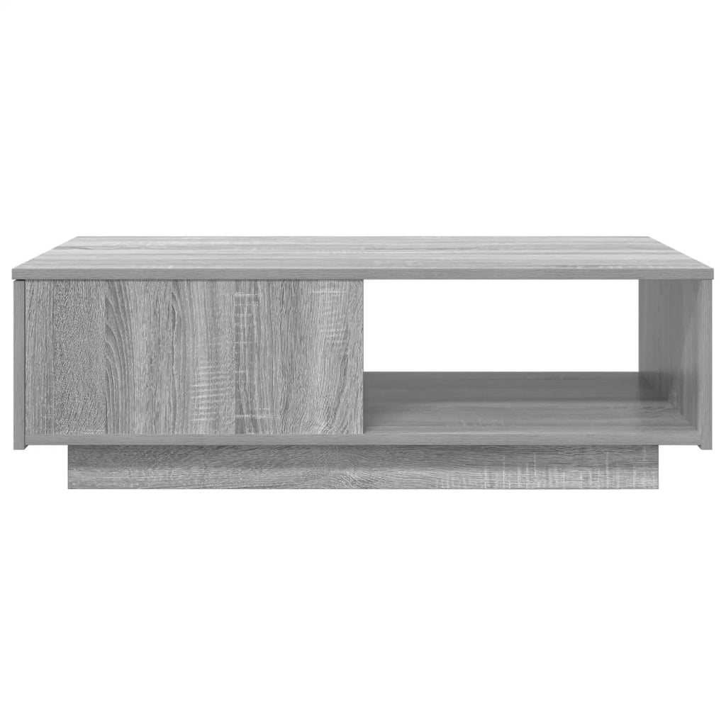 Tavolino da salotto con cassetto Grigio Sonoma 95 x 55 x 31 cm 8000185