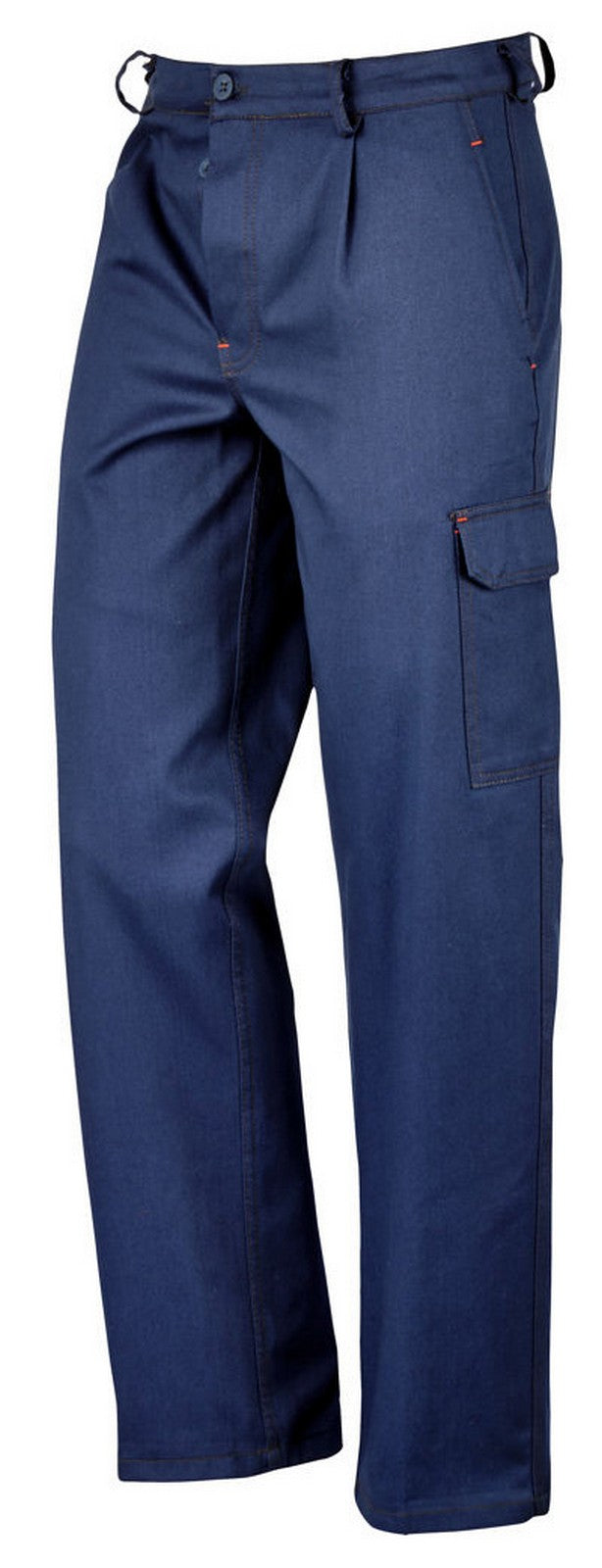pantalone "super cargo" multitasche blu tg.54 cod:ferx.15094