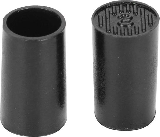 Paio di Protezioni per Tacco Alto - Placchette per Tacco Alto - Accessori per Riparazione di Tacco Alto - Nero - 9mm.