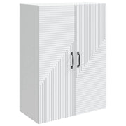 Mobiletto a muro Bianco 66 x 34,5 x 90 cm Legno ingegnerizzato 898565
