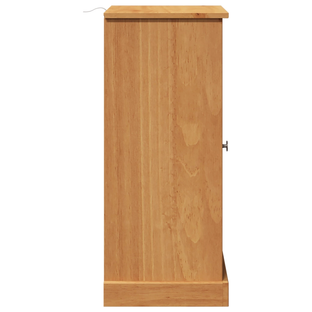 Mobile da bagno "VIGO" 37x34x80 cm Legno massello di pino