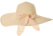 Grossa cappelliera in tessuto di cotone con elastico per donne, grande cappello da spiaggia morbido e pieghevole