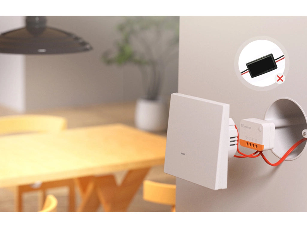 Interruttori Smart SONOFF ZBMINIL2 Zigbee Mini 2-Vie Senza Filo Neutro 6A/1440W Compatibile con Alexa Google Home e Home Assistant 2 Pezzi
