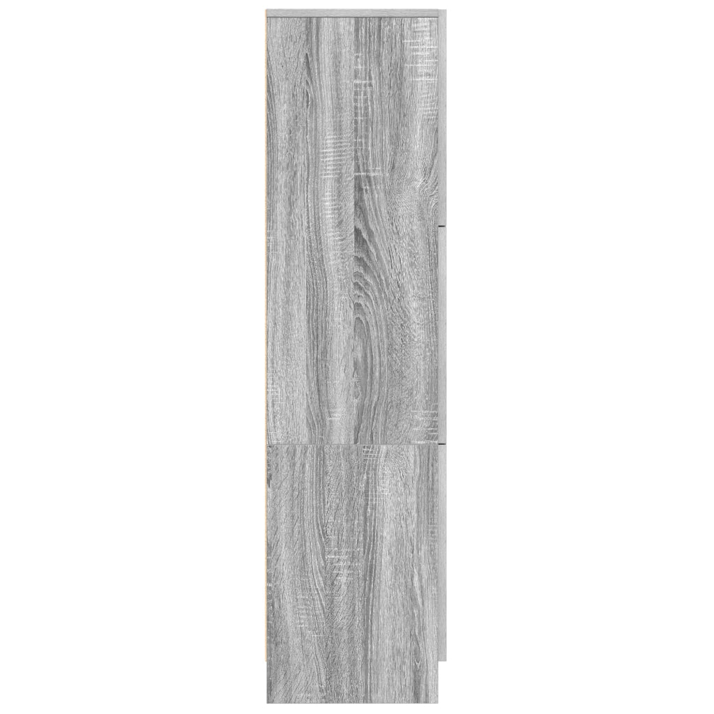 Sideboard grigio Grigio sonoma Legno ingegnerizzato Standard