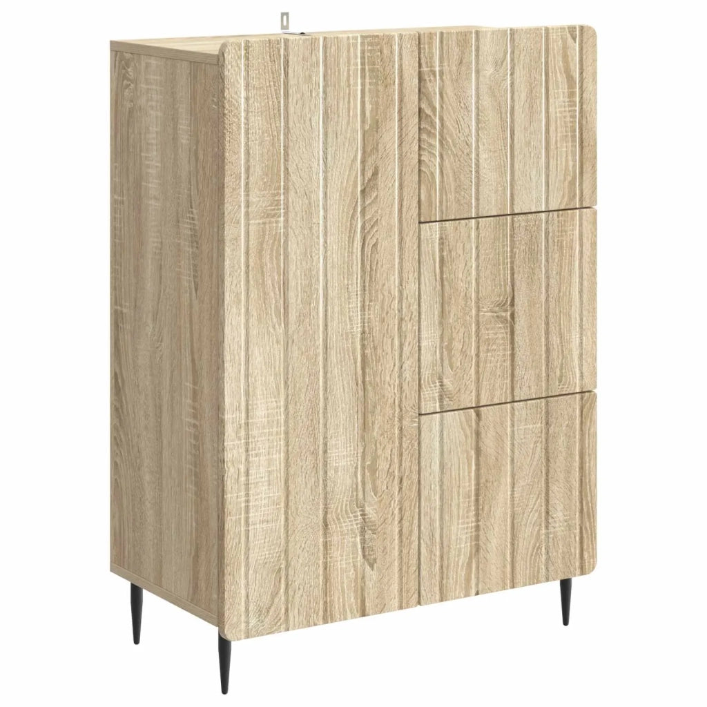 Credenza Rovere Sonoma 66 x 34,5 x 91,5 cm Legno ingegnerizzato
