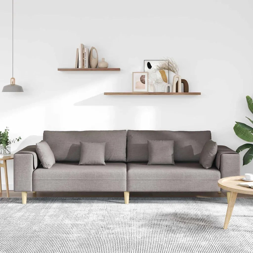 Divano in tessuto con cuscino Talpa 208 cm Tessuto