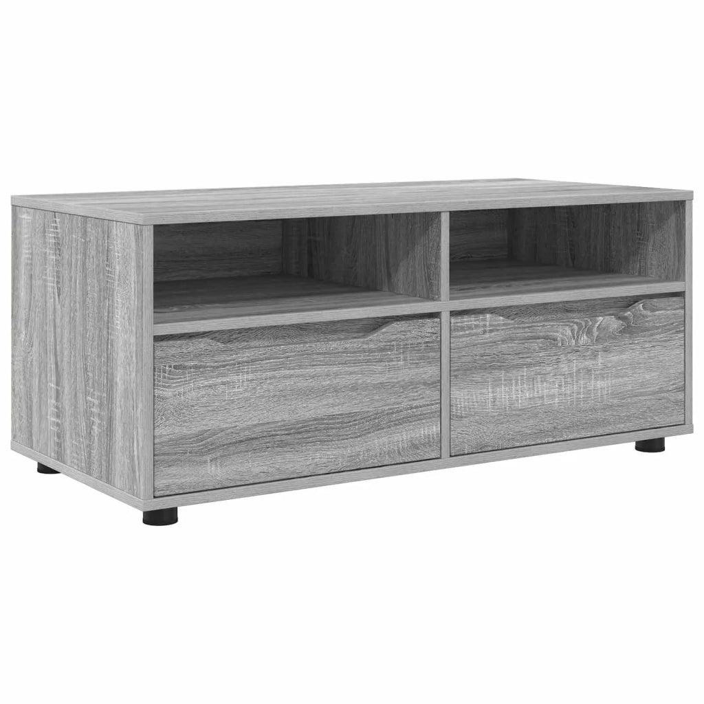 Mobile TV Grigio Sonoma 100 x 48 x 43 cm Legno multistrato 888933