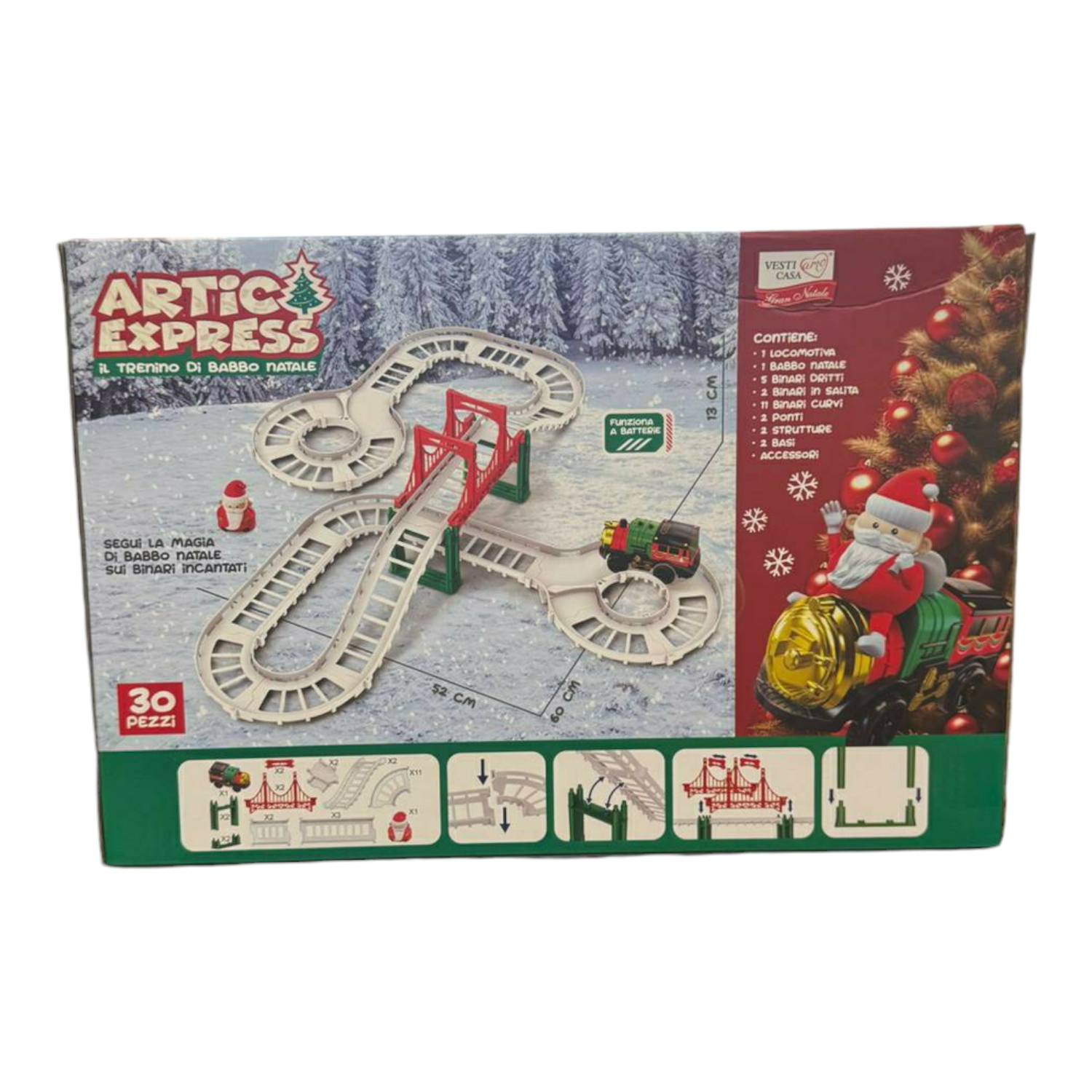 GIOSTRINA LOCOMOTIVA ARTICA EXPRESS