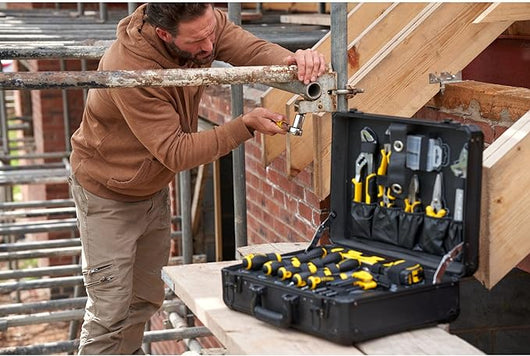 VALIGETTA PORTA ATTREZZI PER MANUTENZIONI DA 142 PEZZI STANLEY - STMT98109-1