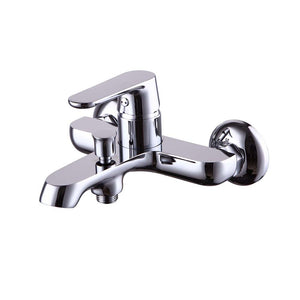 Miscelatore vasca serie ginevra, finitura cromata