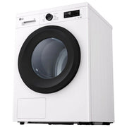 LG asciugatrice 9 kg pompa di calore, classe C, condensatore autopulente, wifi, sensore umidita', RNX1009NWK, bianco