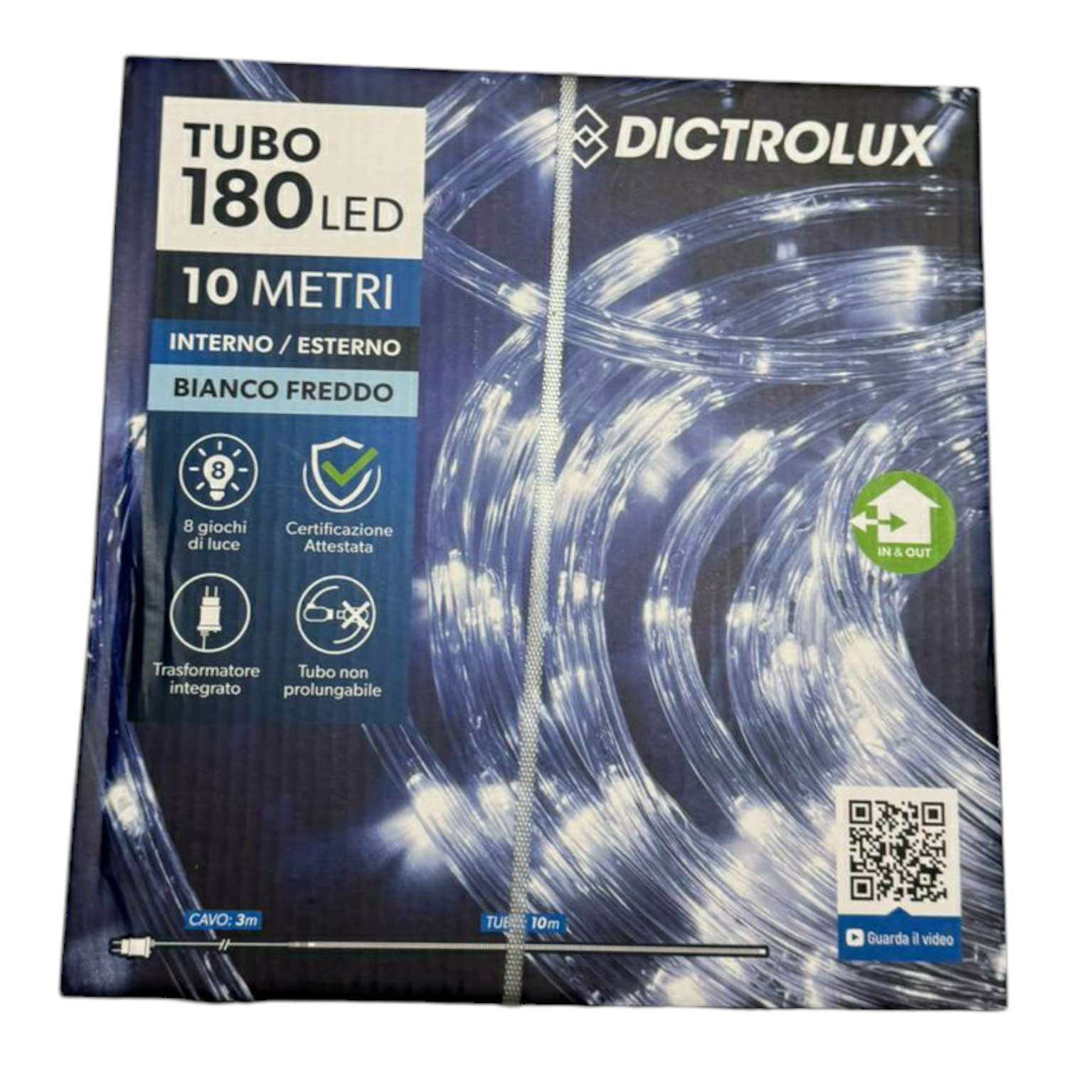 TUBO NAT.LED BI/FREDDO 10MT