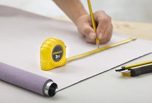 FLESSOMETRO 3 METRI RESISTENTE IN TYLON STANLEY - 0-30-487