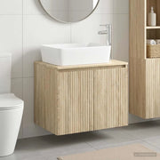 Set di mobili per il bagno Rovere Sonoma Legno ingegnerizzato 3404332