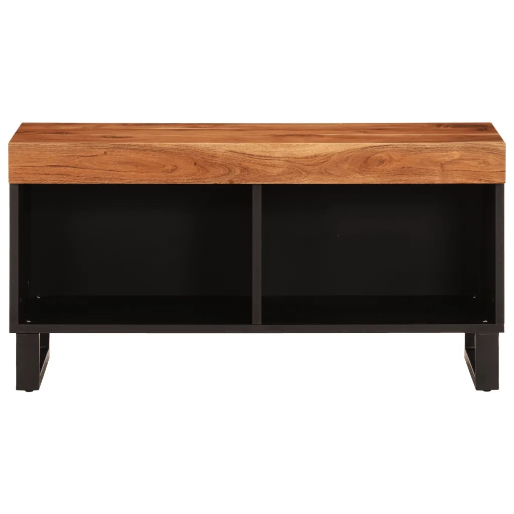 Mobile Porta TV 85x33x43,5 cm in Legno Massello di Acacia 352894