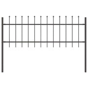 Recinzione per Giardino | Recinzione da cortile 2 pz Grigio 3,4 x 0,6 m