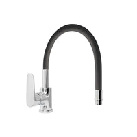 Rubinetto lavello serie torpedo a bocca alta, nero