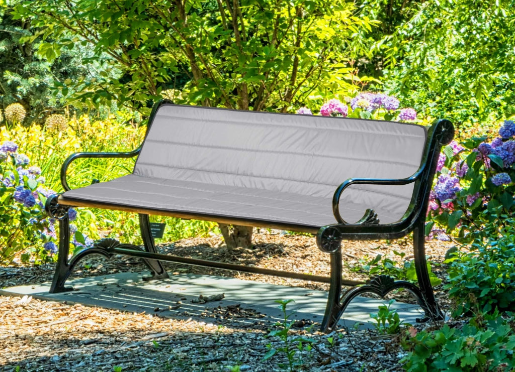 AIO FACTORY 180x50x50 cm Cuscini da giardino in schiuma impermeabili grigio scuro