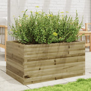 Fioriera | Cassetta per fiori | Vaso da Giardino 90x60x45,5 cm in Legno di Pino Impregnato